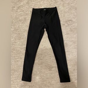 nike leggings black with zippers